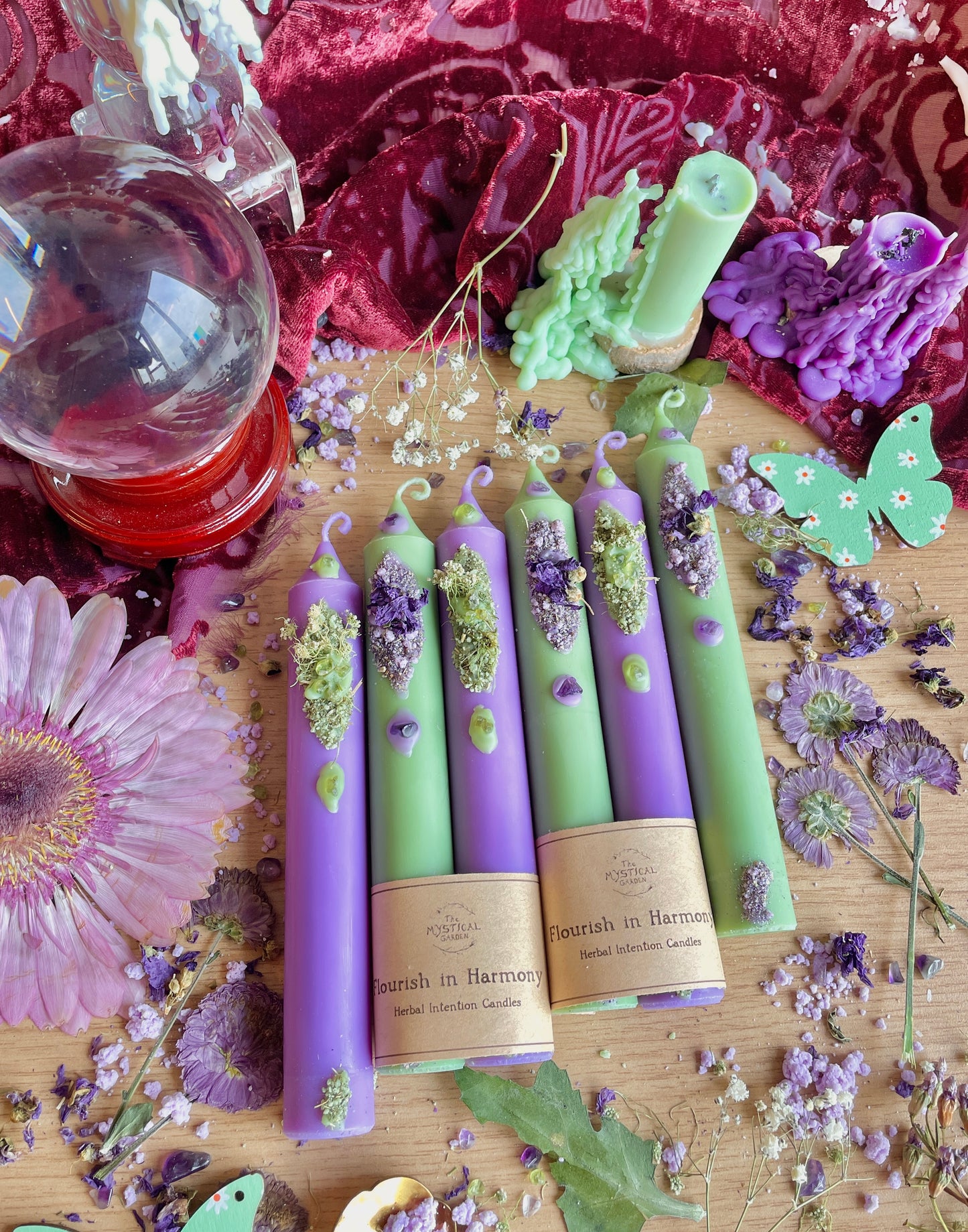 Flourish in Harmony - Intention Candles