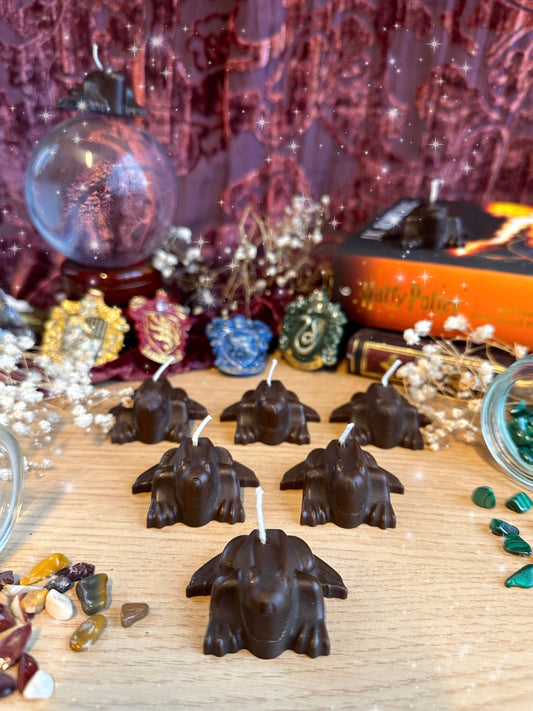 Chocolate Frog Candles (Set of 6)