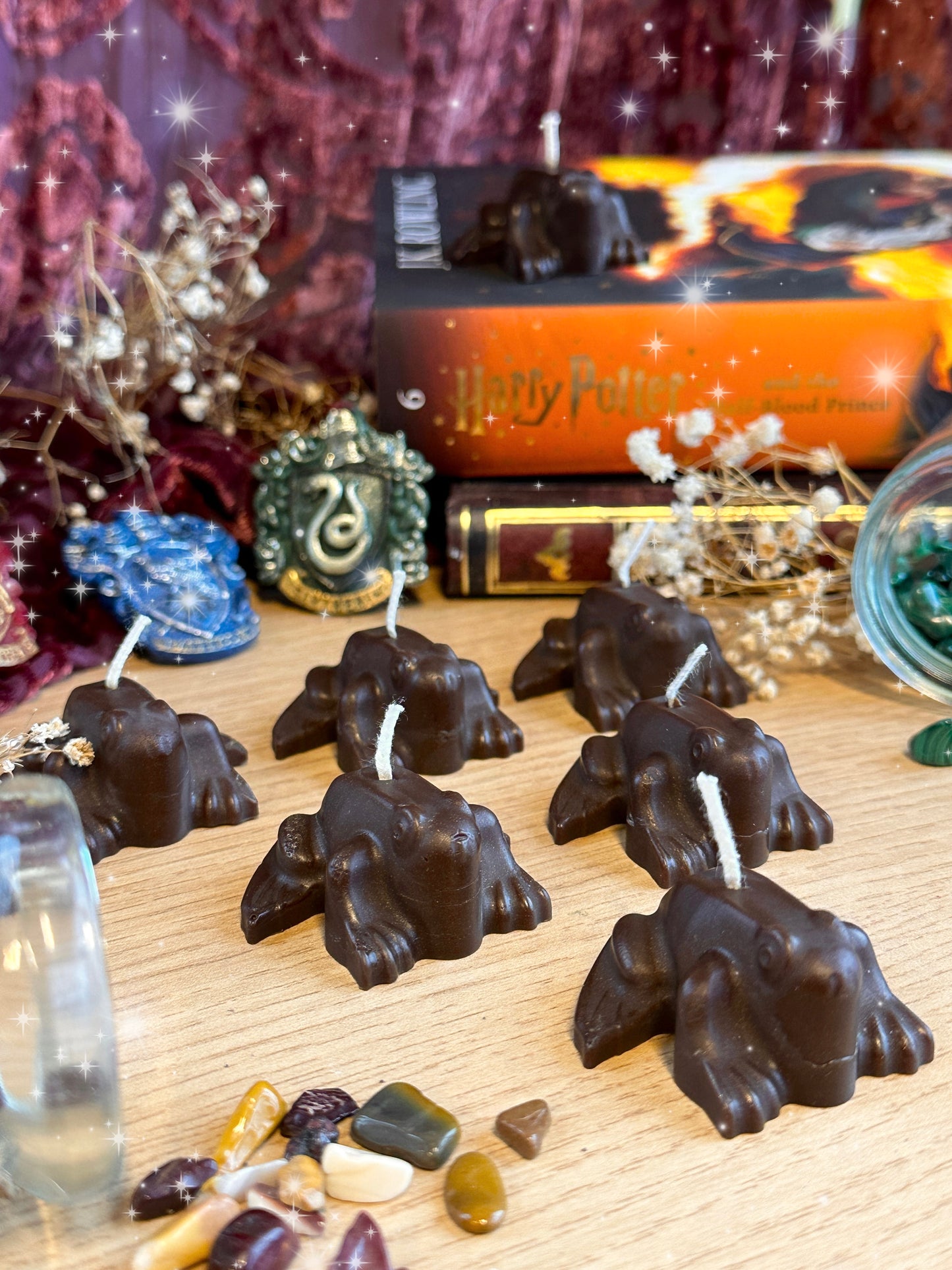 Chocolate Frog Candles (Set of 6)