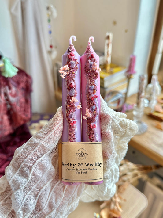 Custom Intention Candles