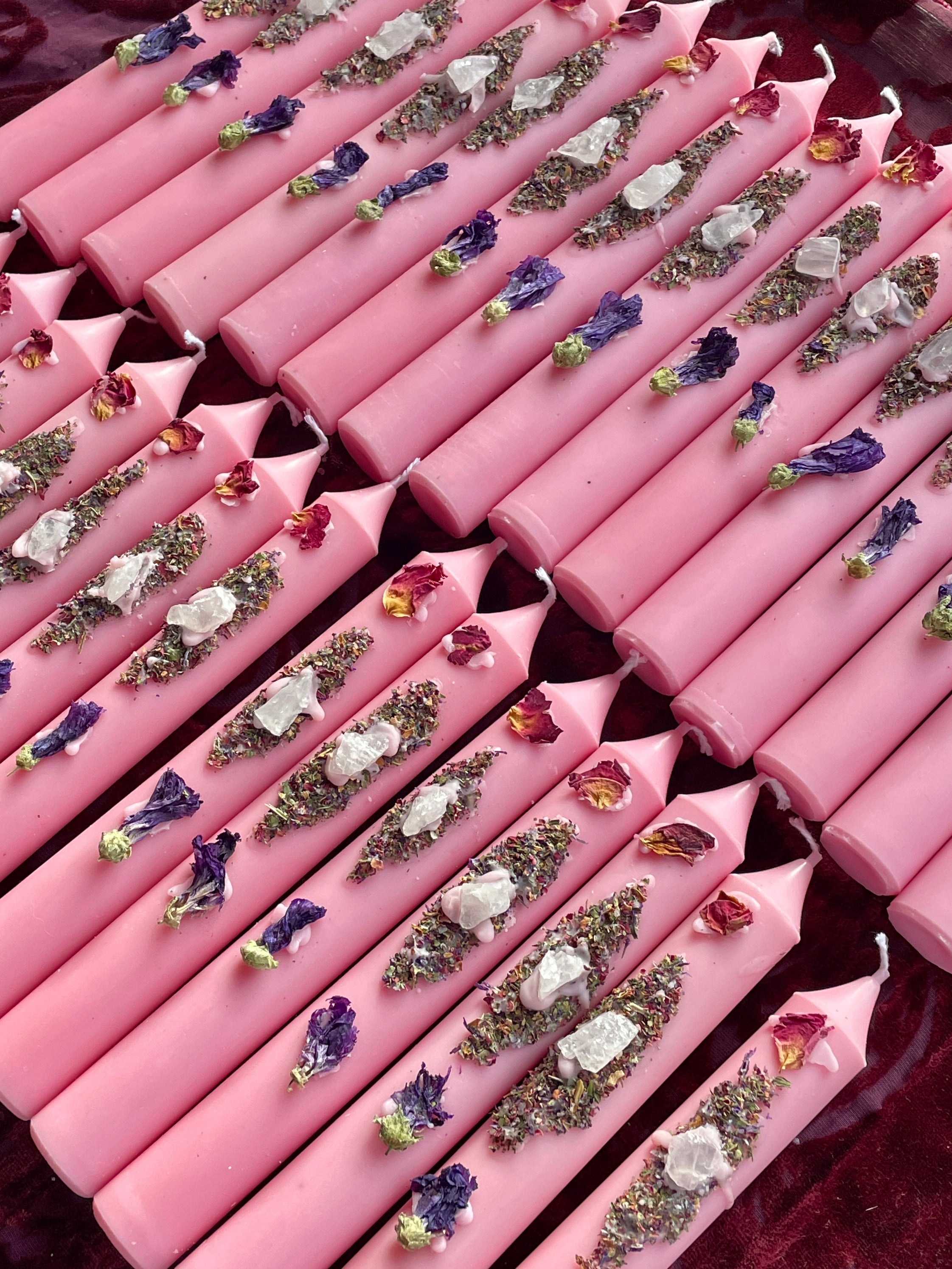 Attract All Love - Herbal Intention Candle Set